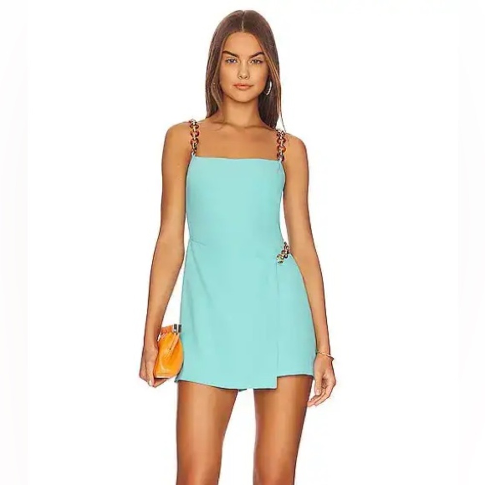 Amanda Uprichard “Stilla” Romper in Moana